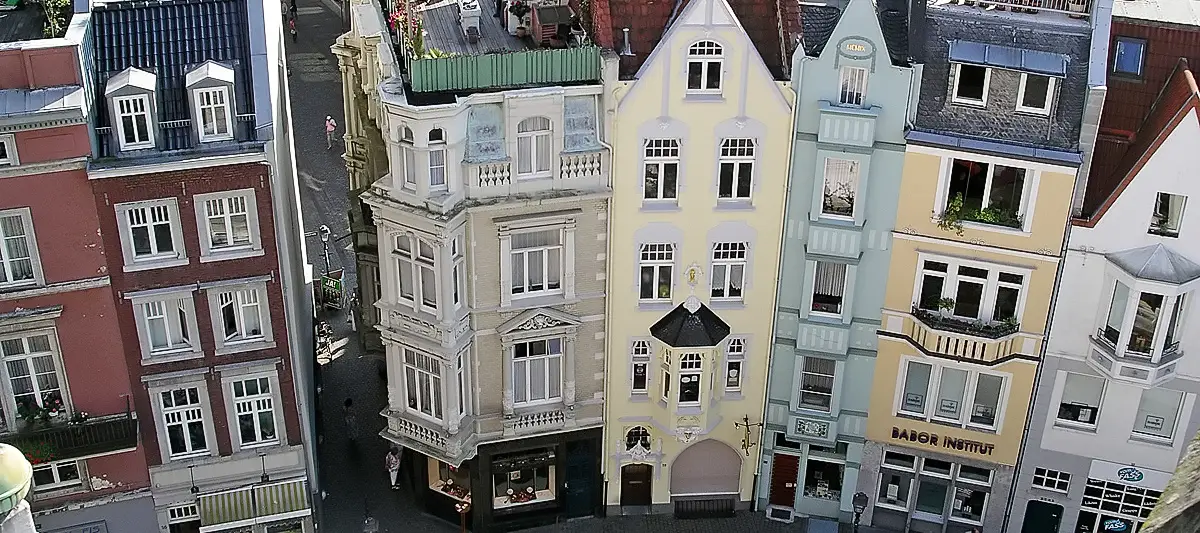 Aachen Domblick Fassaden Copyright Joerg Stanzick